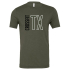 Heren T-shirt blok logo CF TX